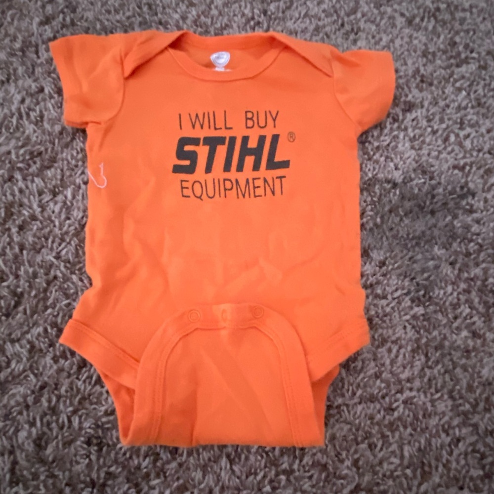 Orange onesies